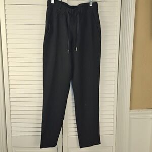 Lululemon Womens Black‎ On The Fly Pants 2 - Small Spot